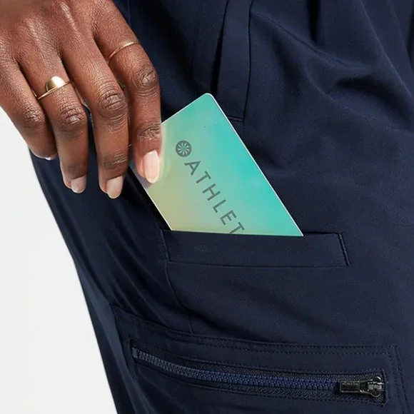 Athleta Venture Pant size 20 Navy - Picture 5 of 7